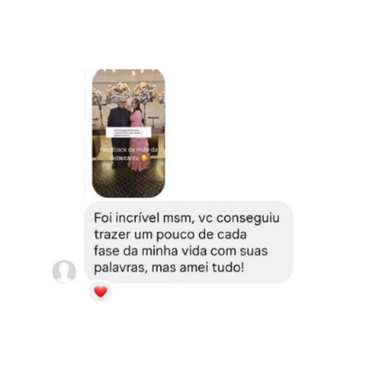 Depoimento de casal sobre a cerimônia com Danilo Coutinho